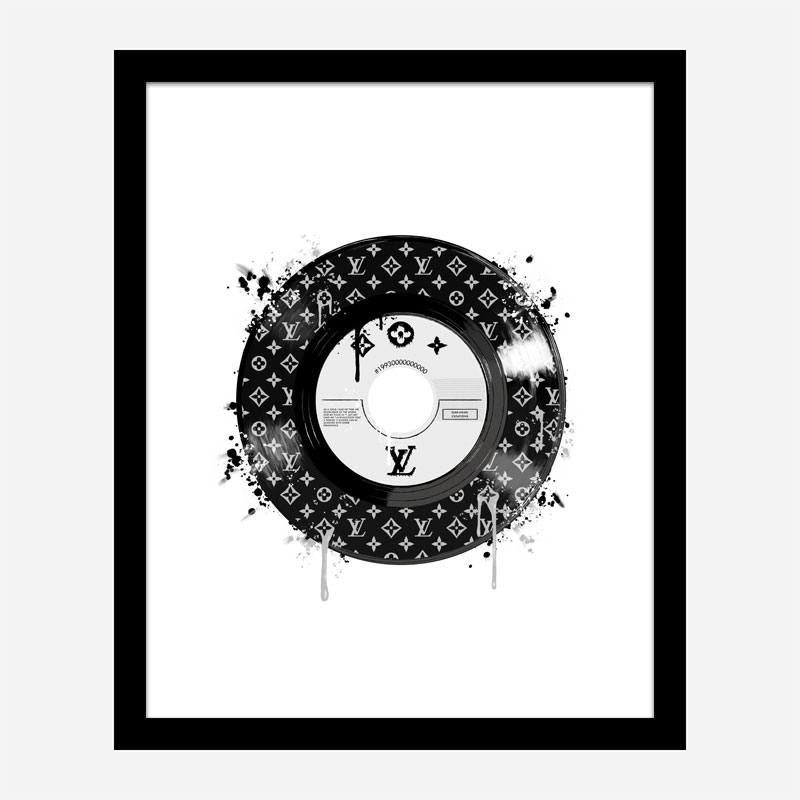 LV Record Art Print LV Record Art Print