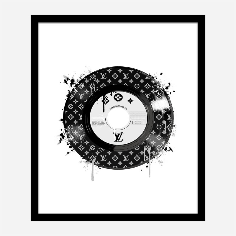 LV Record Art Print LV Record Art Print