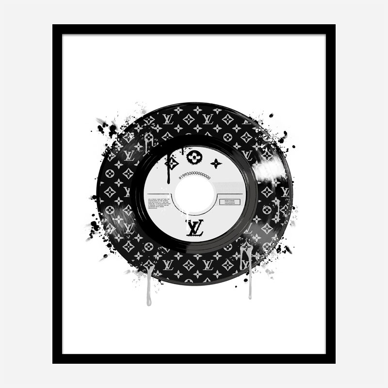 LV Record Art Print LV Record Art Print