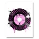 Pink LV Record Art Print Pink LV Record Art Print