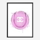 Gucci Pink Tennis Ball Art Print Gucci Pink Tennis Ball Art Print