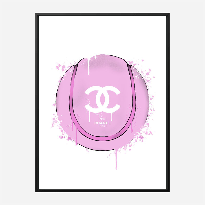 Gucci Pink Tennis Ball Art Print Gucci Pink Tennis Ball Art Print