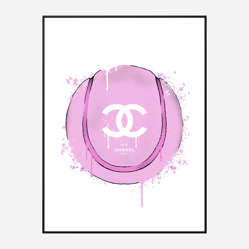 Gucci Pink Tennis Ball Art Print Gucci Pink Tennis Ball Art Print