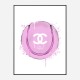 Gucci Pink Tennis Ball Art Print Gucci Pink Tennis Ball Art Print