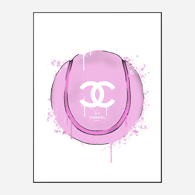 Gucci Pink Tennis Ball Art Print Gucci Pink Tennis Ball Art Print