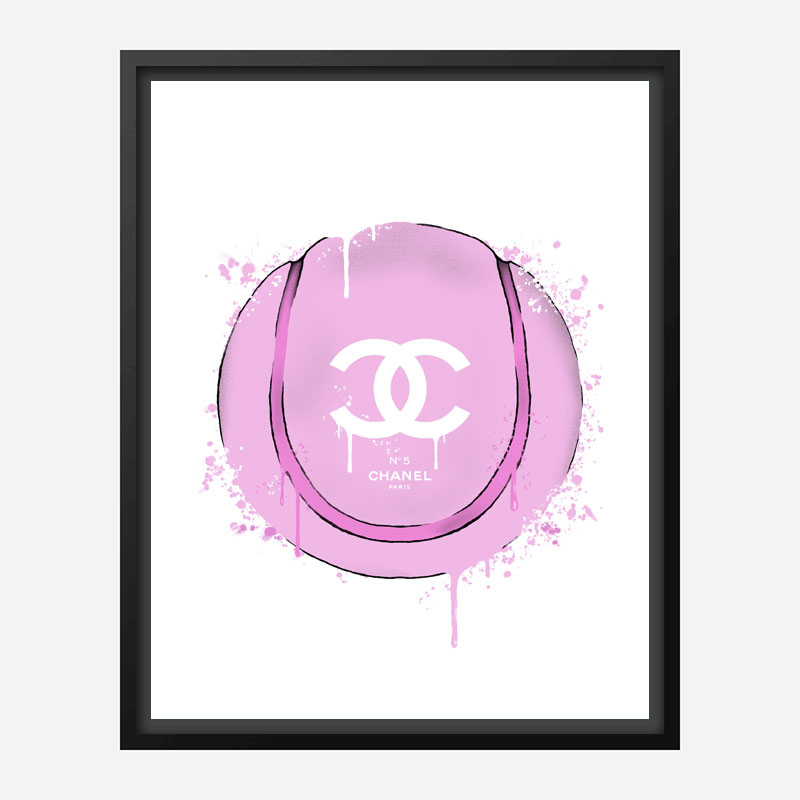 Gucci Pink Tennis Ball Art Print