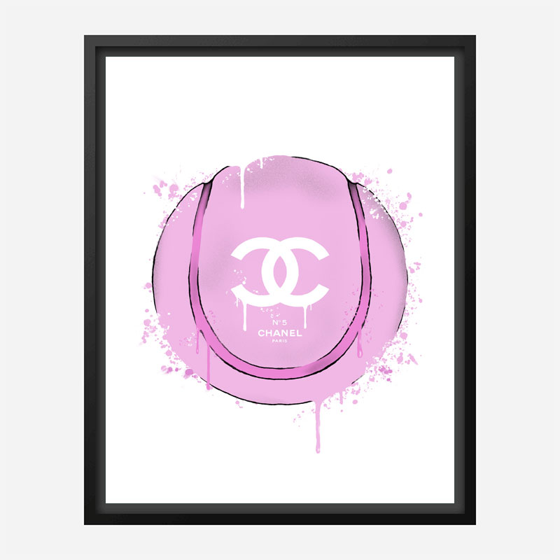 Gucci Pink Tennis Ball Art Print Gucci Pink Tennis Ball Art Print