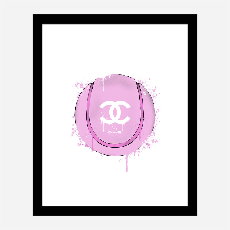 Gucci Pink Tennis Ball Art Print Gucci Pink Tennis Ball Art Print