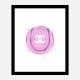 Gucci Pink Tennis Ball Art Print Gucci Pink Tennis Ball Art Print