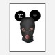 Chanel Micky Balaclava Art Print Chanel Micky Balaclava Art Print