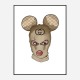 Gucci Micky Balaclava Art Print Gucci Micky Balaclava Art Print