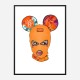Hermes Micky Balaclava Art Print Hermes Micky Balaclava Art Print
