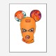 Hermes Micky Balaclava Art Print Hermes Micky Balaclava Art Print
