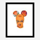 Hermes Micky Balaclava Art Print Hermes Micky Balaclava Art Print