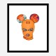 Hermes Micky Balaclava Art Print Hermes Micky Balaclava Art Print