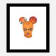 Hermes Micky Balaclava Art Print Hermes Micky Balaclava Art Print