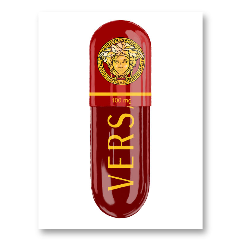 Versace Eros Flame 100mg Art Print Versace Eros Flame 100mg Art Print