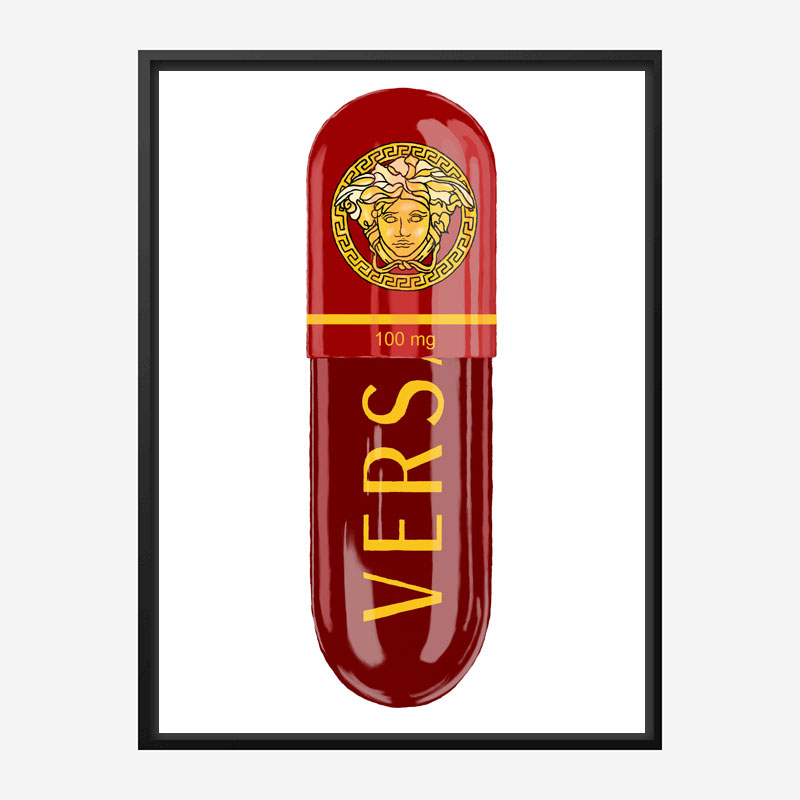 Versace Eros Flame 100mg Art Print Versace Eros Flame 100mg Art Print