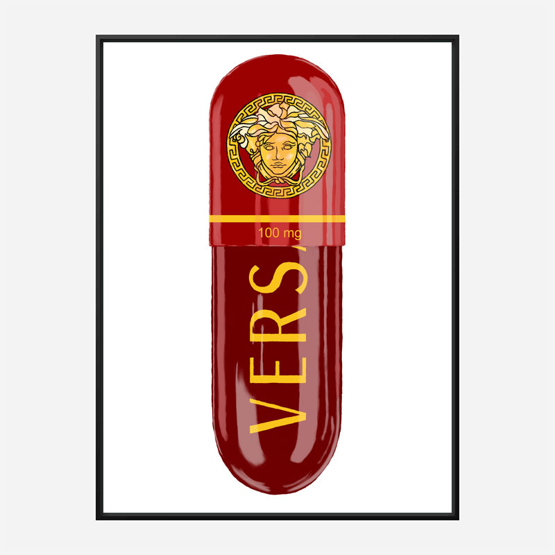 Versace Eros Flame 100mg Art Print Versace Eros Flame 100mg Art Print