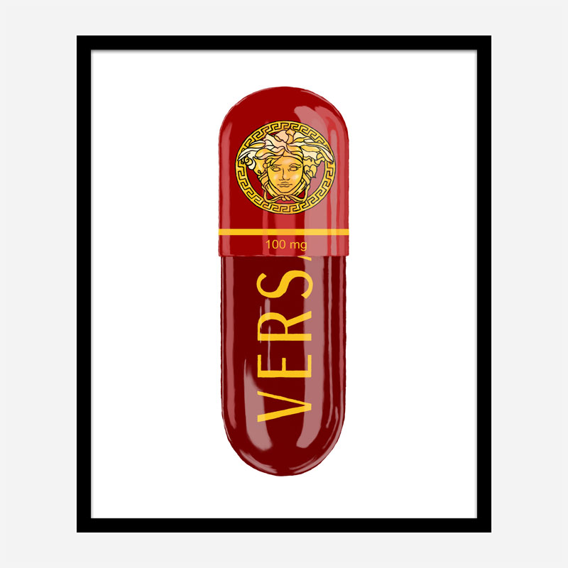 Versace Eros Flame 100mg Art Print Versace Eros Flame 100mg Art Print