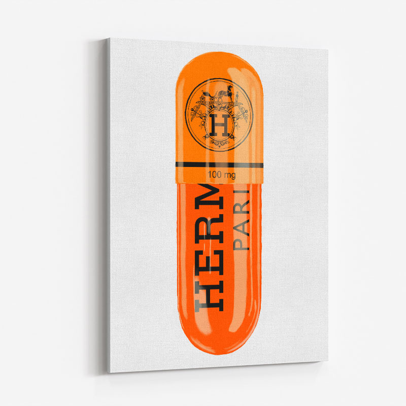 Hermes 100mg Art Print Hermes 100mg Art Print