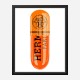 Hermes 100mg Art Print Hermes 100mg Art Print