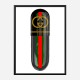 Gucci Black 100mg Art Print Gucci Black 100mg Art Print