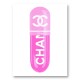 Chanel Pink 100mg Art Print Chanel Pink 100mg Art Print
