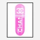 Chanel Pink 100mg Art Print Chanel Pink 100mg Art Print