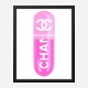 Chanel Pink 100mg Art Print Chanel Pink 100mg Art Print