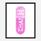 Chanel Pink 100mg Art Print Chanel Pink 100mg Art Print