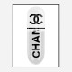 Chanel White 100mg Art Print Chanel White 100mg Art Print