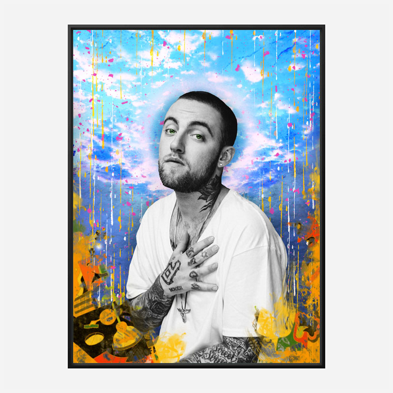 Mac Miller Art Print Mac Miller Art Print