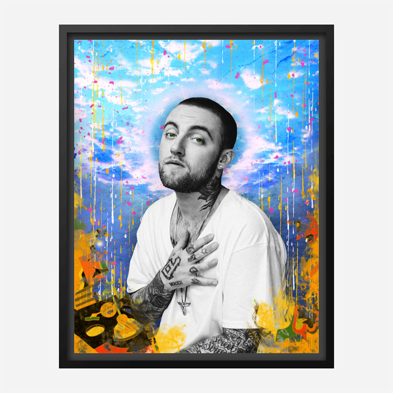 Mac Miller Art Print Mac Miller Art Print