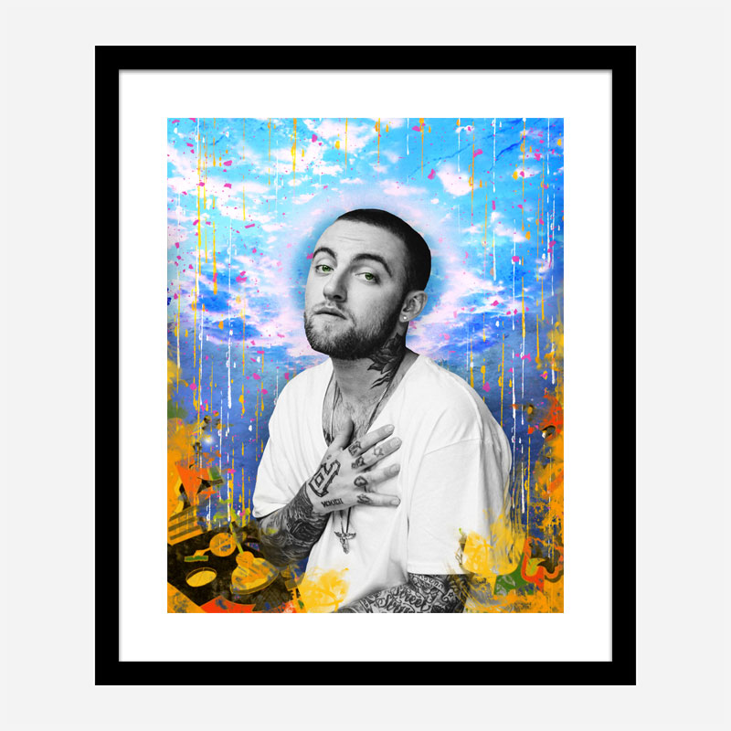 Mac Miller Art Print Mac Miller Art Print