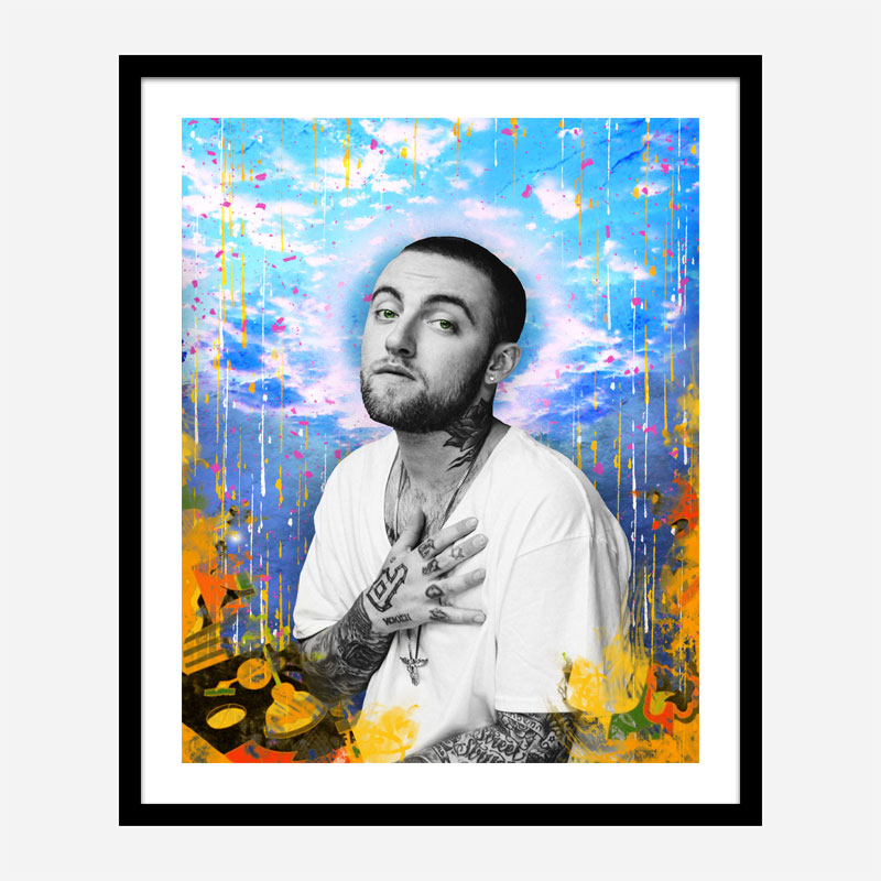 Mac Miller Art Print Mac Miller Art Print