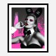 Kate Moss Chanel Fashion Art Print Kate Moss Chanel Fashion Art Print