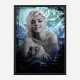 Marilyn Monroe Blue Art Print Marilyn Monroe Blue Art Print