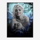 Marilyn Monroe Blue Art Print Marilyn Monroe Blue Art Print