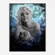 Marilyn Monroe Blue Art Print Marilyn Monroe Blue Art Print
