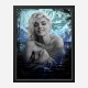 Marilyn Monroe Blue Art Print Marilyn Monroe Blue Art Print