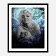 Marilyn Monroe Blue Art Print Marilyn Monroe Blue Art Print
