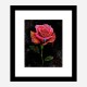Graffiti Rose Art Print Graffiti Rose Art Print