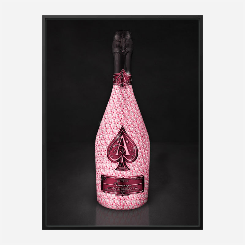 Diamond Rose Ace Of Spades Champagne Art Print Diamond Rose Ace Of Spades Champagne Art Print