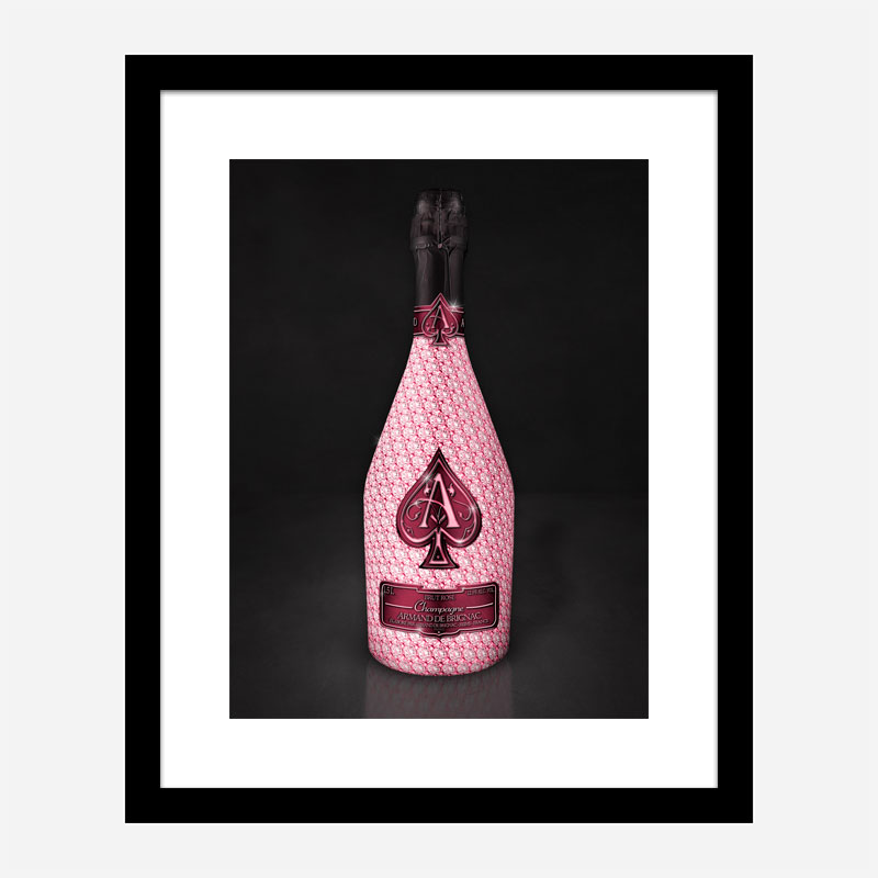 Diamond Rose Ace Of Spades Champagne Art Print Diamond Rose Ace Of Spades Champagne Art Print