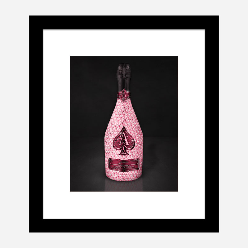 Diamond Rose Ace Of Spades Champagne Art Print Diamond Rose Ace Of Spades Champagne Art Print