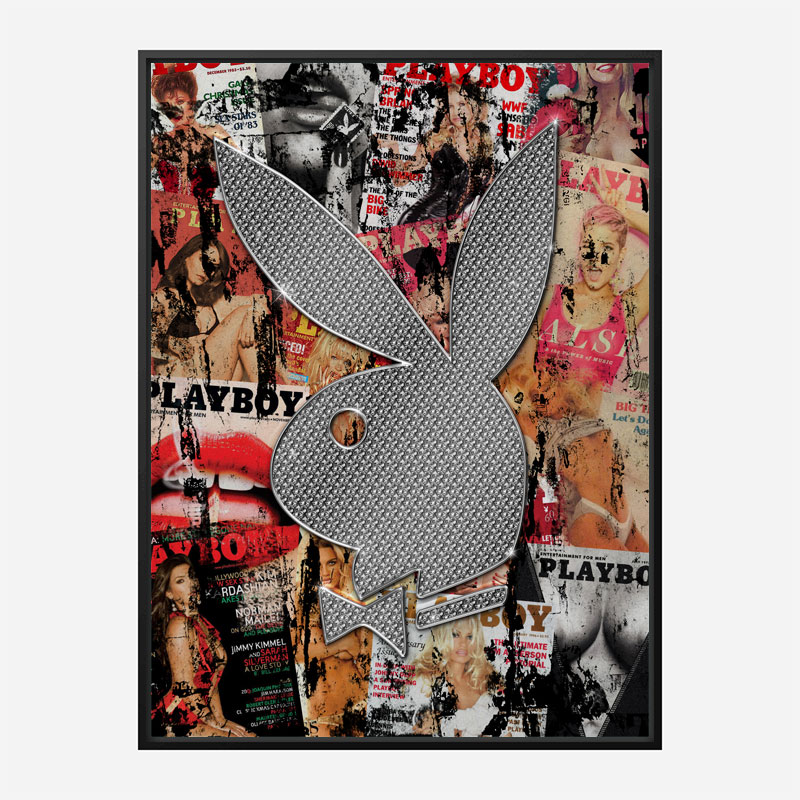 Playboy Diamond Bunny Art Print Playboy Diamond Bunny Art Print