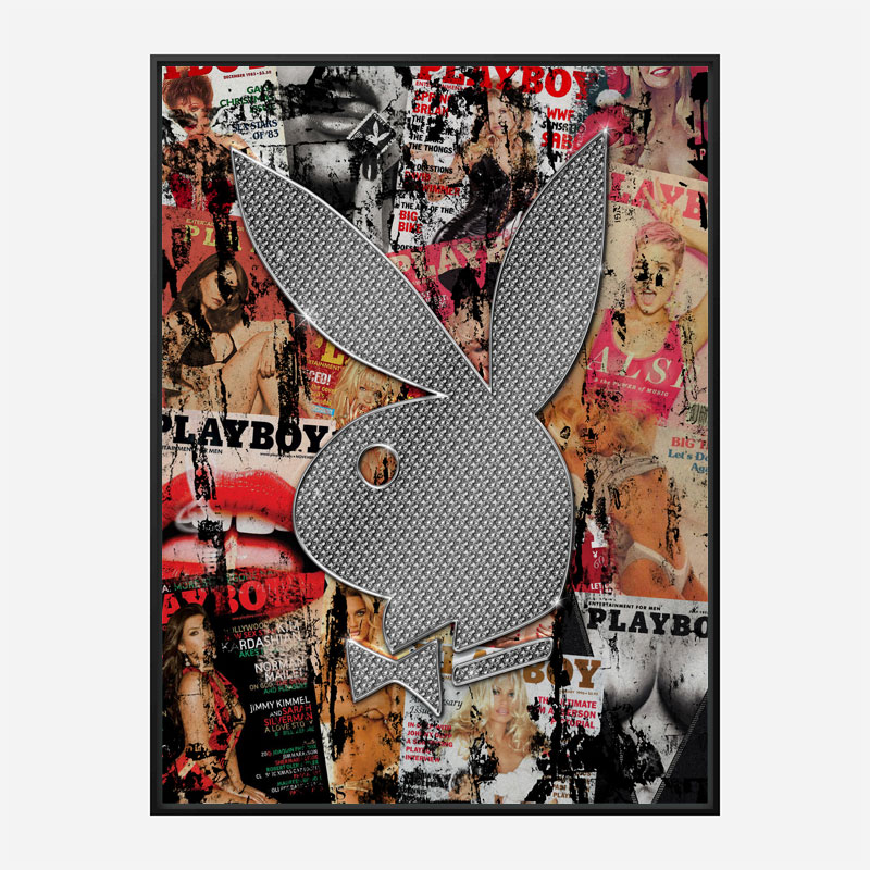 Playboy Diamond Bunny Art Print Playboy Diamond Bunny Art Print