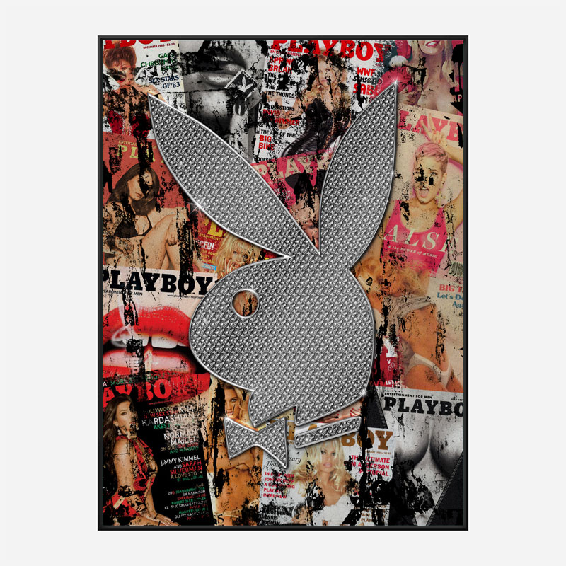 Playboy Diamond Bunny Art Print Playboy Diamond Bunny Art Print
