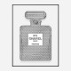 Chanel No5 Diamond Encrusted Perfume Bottle Art Print Chanel No5 Diamond Encrusted Perfume Bottle Art Print